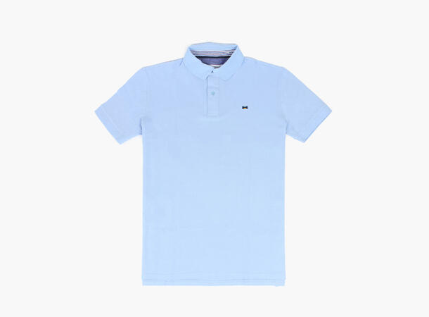 MONTECRISTO Men`s Pique T-shirts 71 Lt. blue L 